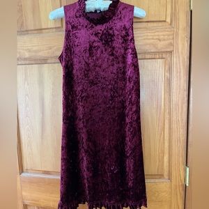 Annalee + Hope velvet like dress